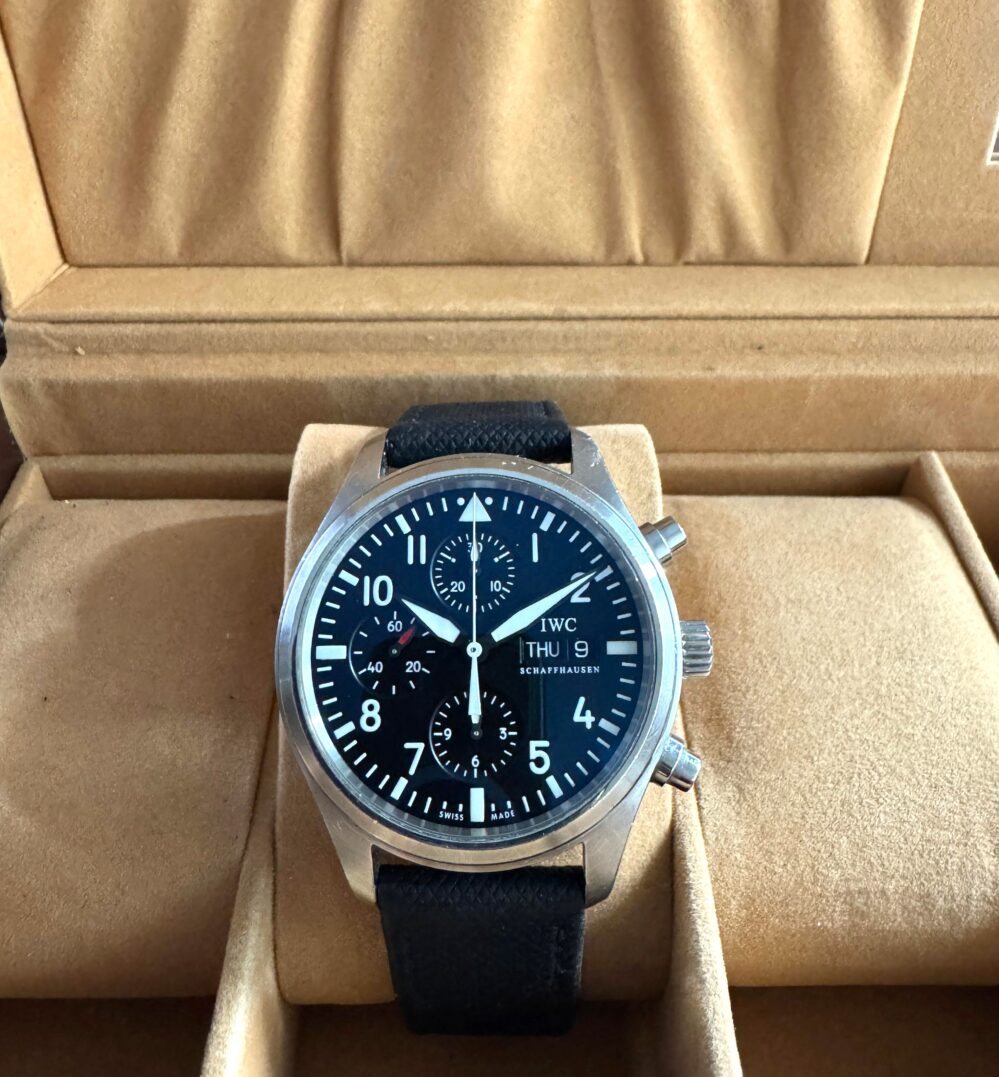 IWC Pilot Chronograph IW371704 42mm Automatic Full Set - Image 2