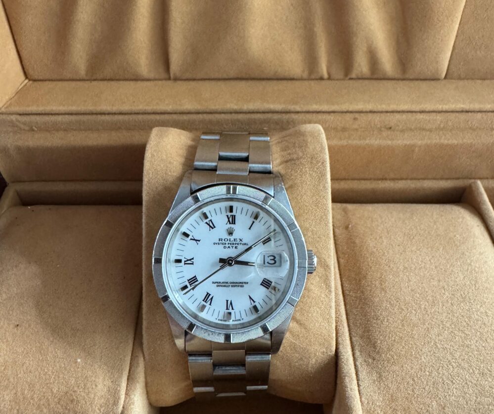 Rolex Oyster Perpetual Date 15200 White Dial Year 1996 - 3135 Movement - Image 2