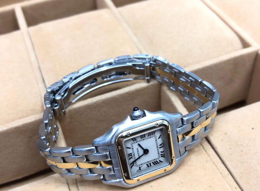 Cartier Panthère 1057917 Gold & Steel Box & Papers Full Set - Image 2