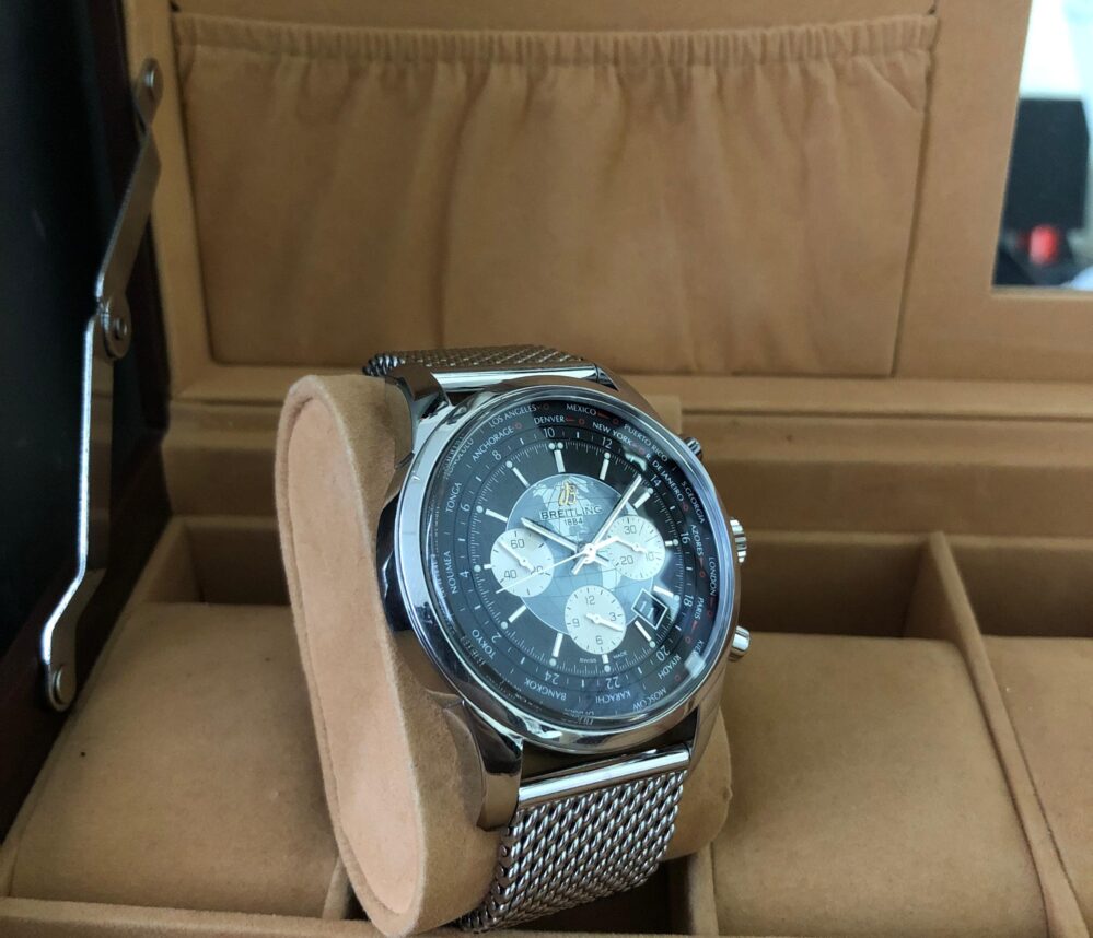 Breitling Transocean Chronograph Unitime 46mm Full Set AB0510U4/BB62
