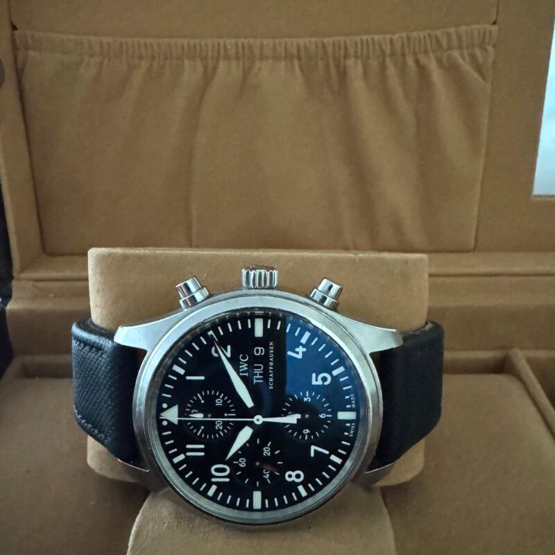 IWC Pilot Chronograph IW371704 42mm Automatic Full Set