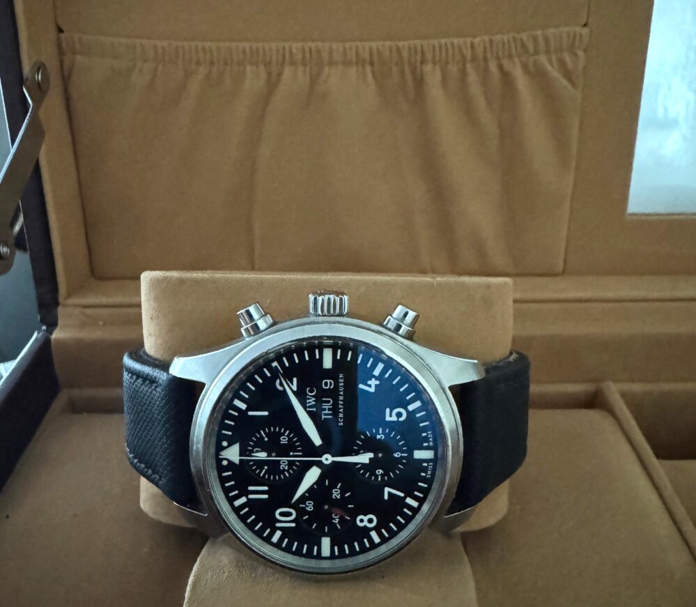 IWC Pilot Chronograph IW371704 42mm Automatic Full Set