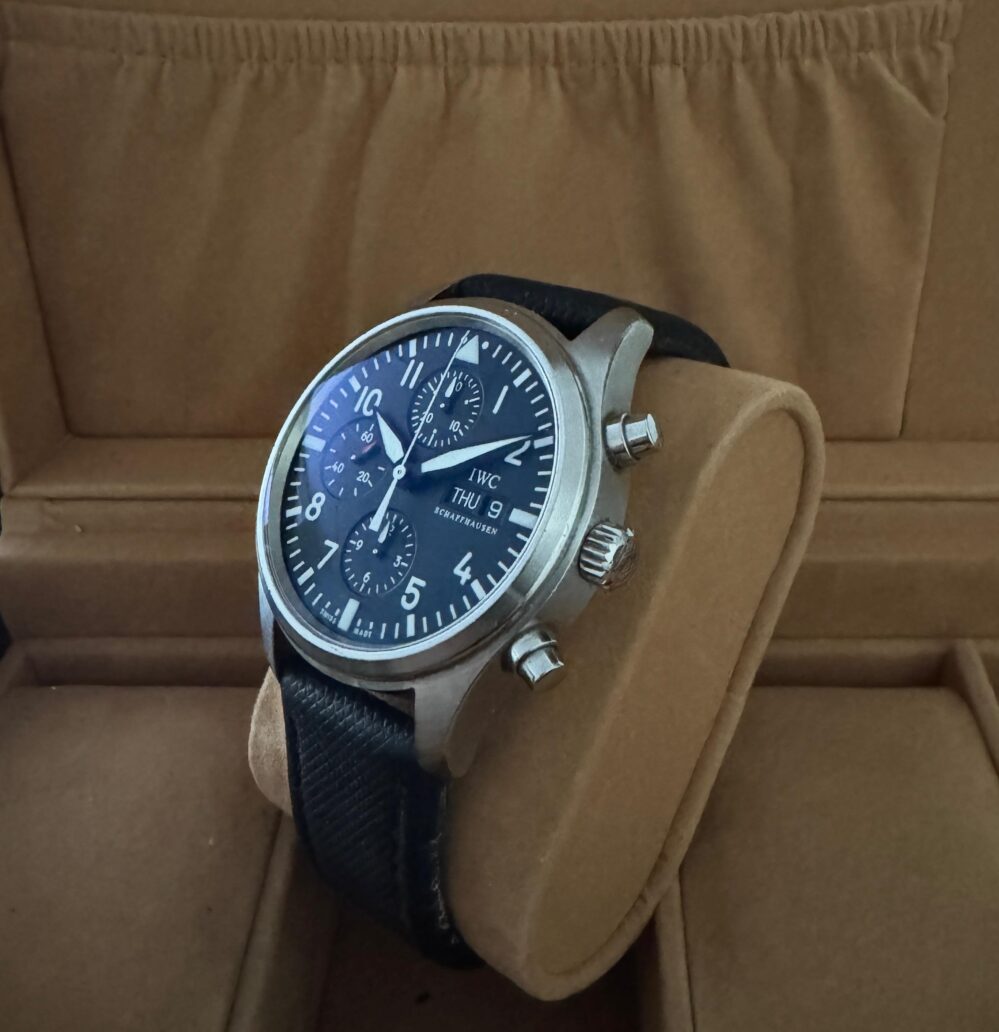 IWC Pilot Chronograph IW371704 42mm Automatic Full Set - Image 4