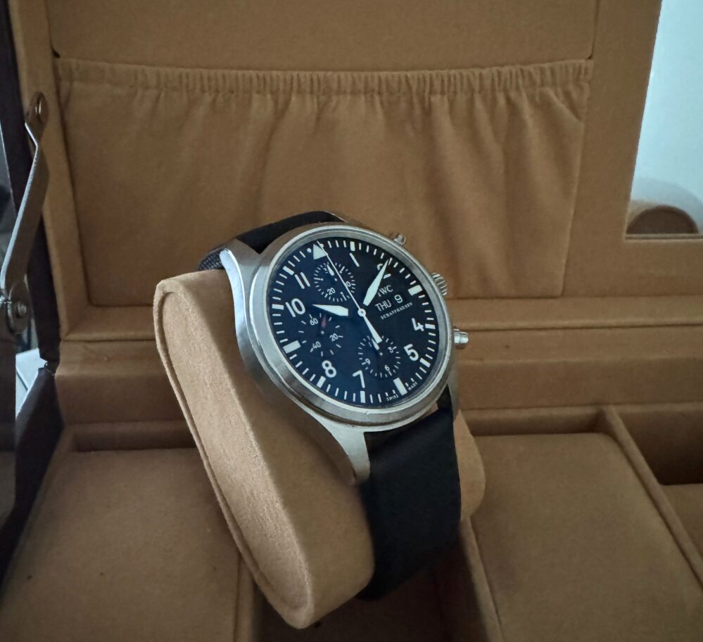 IWC Pilot Chronograph IW371704 42mm Automatic Full Set - Image 5