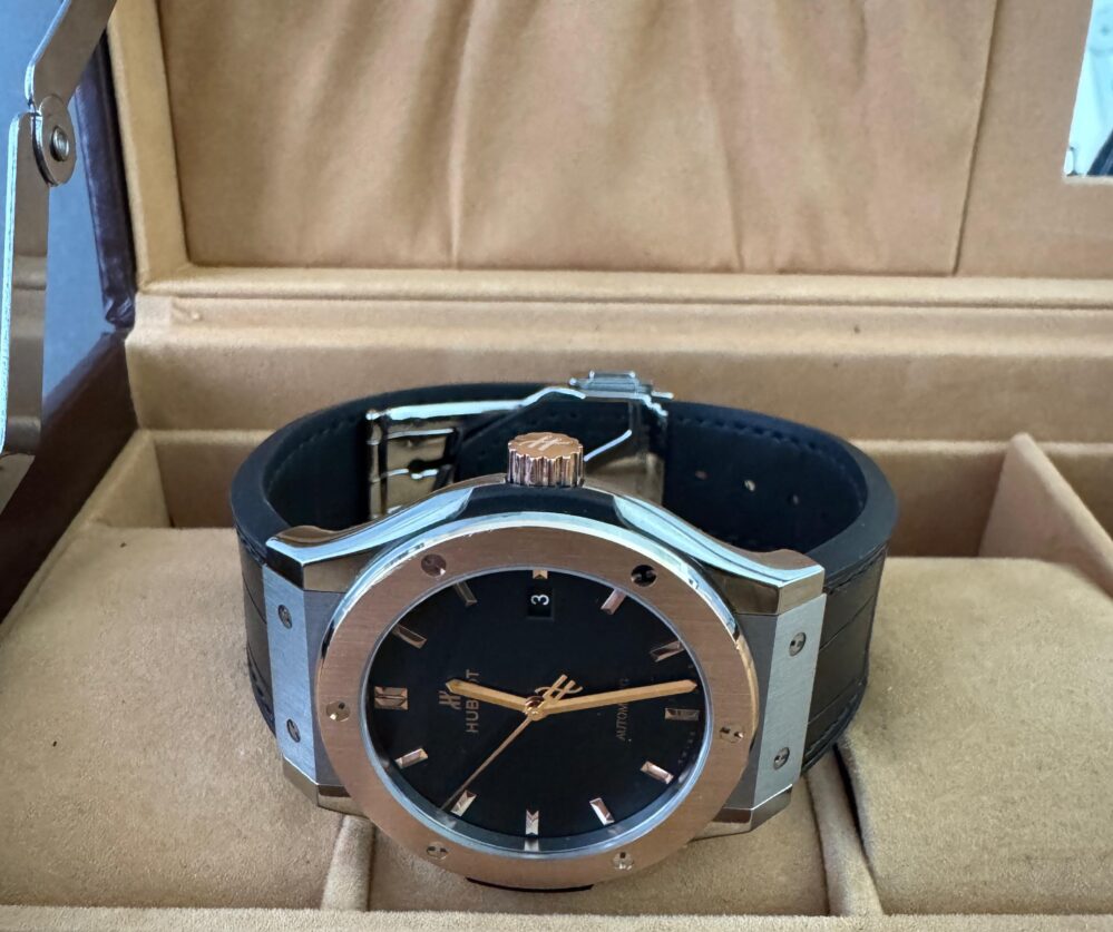 Hublot Classic Fusion 542.NO.1181.RX Rose Gold & Titanium Full Set Year 2022 - Image 6