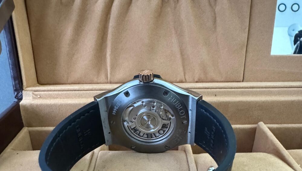 Hublot Classic Fusion 542.NO.1181.RX Rose Gold & Titanium Full Set Year 2022 - Image 8