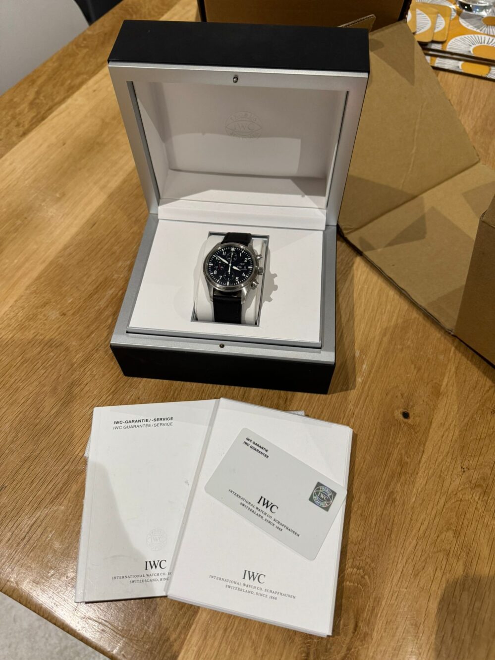 IWC Pilot Chronograph IW371704 42mm Automatic Full Set - Image 6