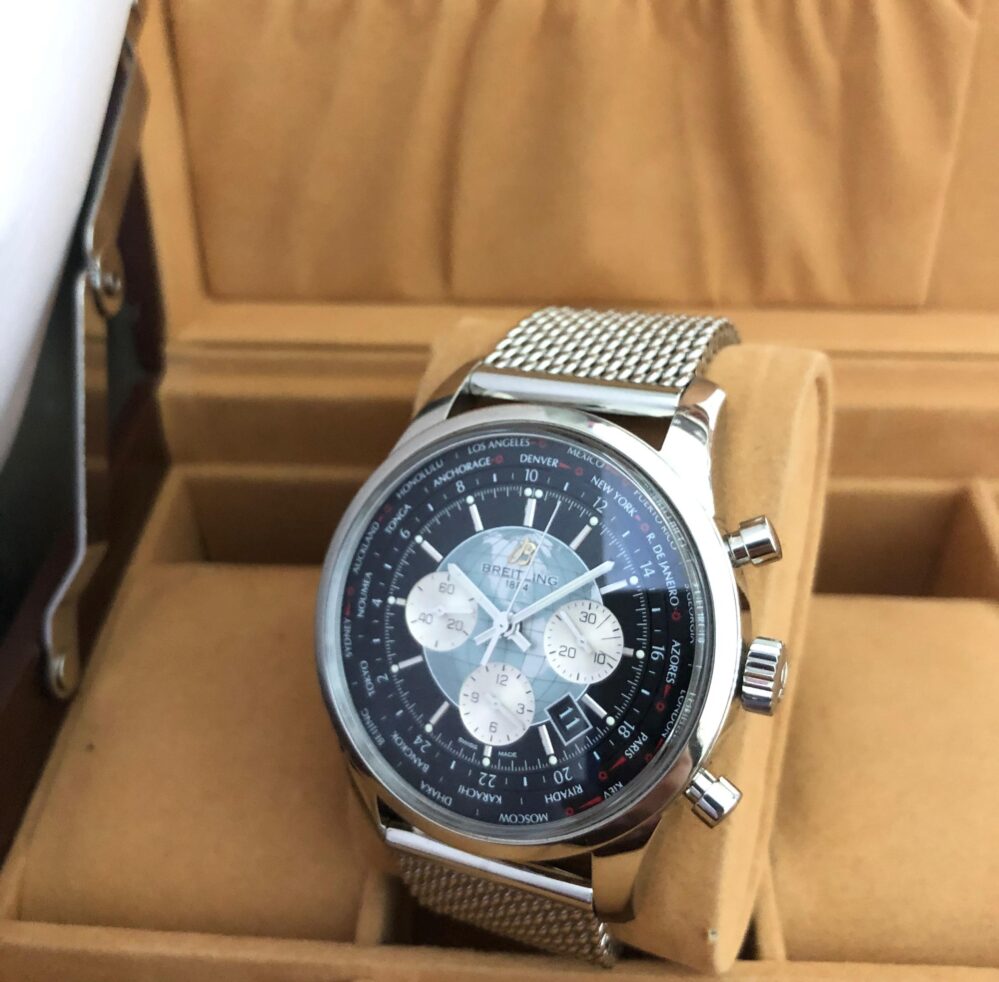 Breitling Transocean Chronograph Unitime 46mm Full Set AB0510U4/BB62 - Image 6