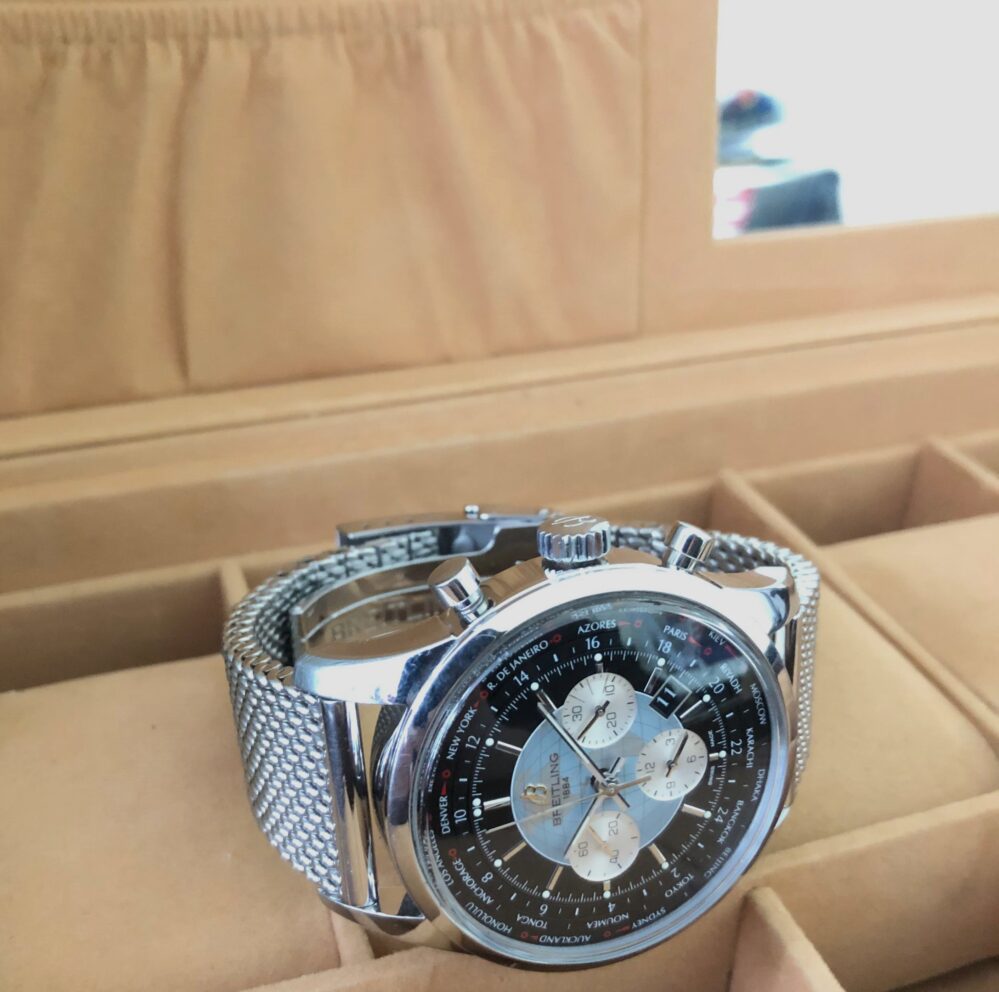 Breitling Transocean Chronograph Unitime 46mm Full Set AB0510U4/BB62 - Image 9