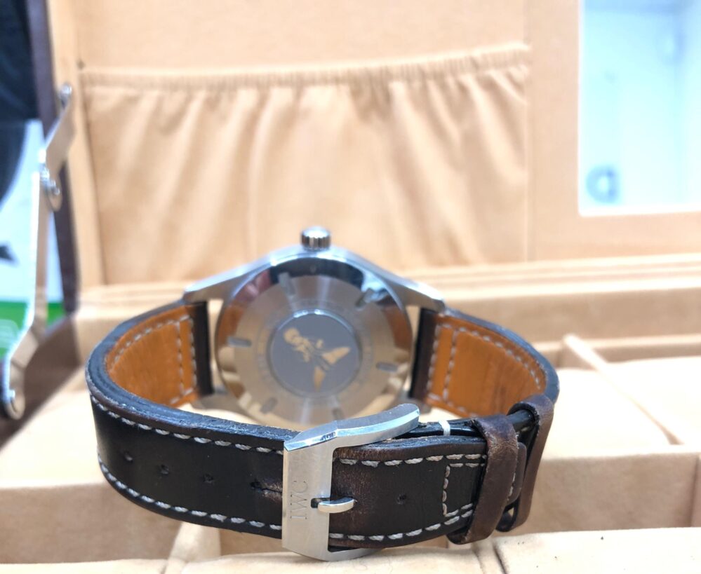 IWC Pilot Mark Le Petit Prince Mark XVIII Full Set Blue Dial IW327004 - Image 3