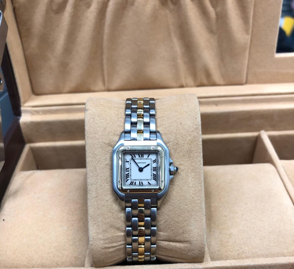 Cartier Panthère 1057917 Gold & Steel Box & Papers Full Set - Image 4