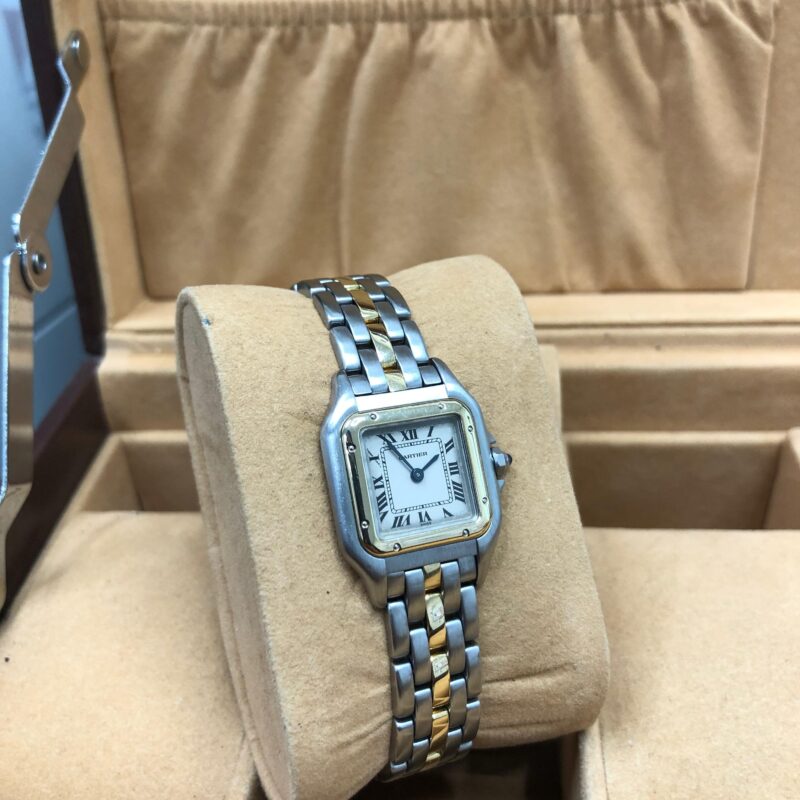 Cartier Panthère 1057917 Gold & Steel Box & Papers Full Set