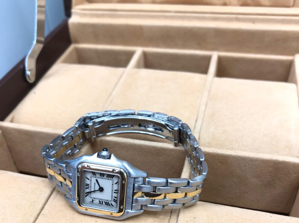 Cartier Panthère 1057917 Gold & Steel Box & Papers Full Set - Image 10