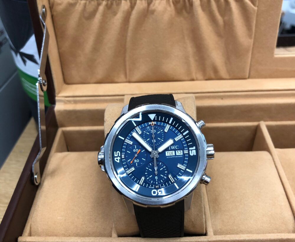 IWC Aquatimer IW376805 Chronograph Cousteau Full Set Immaculate - Image 10