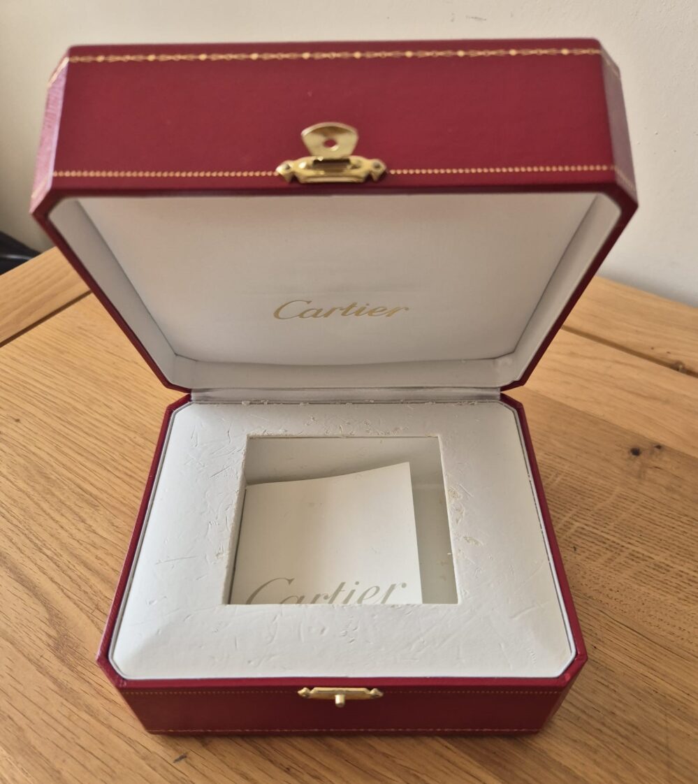 Cartier Santos Demoiselle 20mm W25075Z5 2698 Pink Mop Dial Year 2023 - Image 6