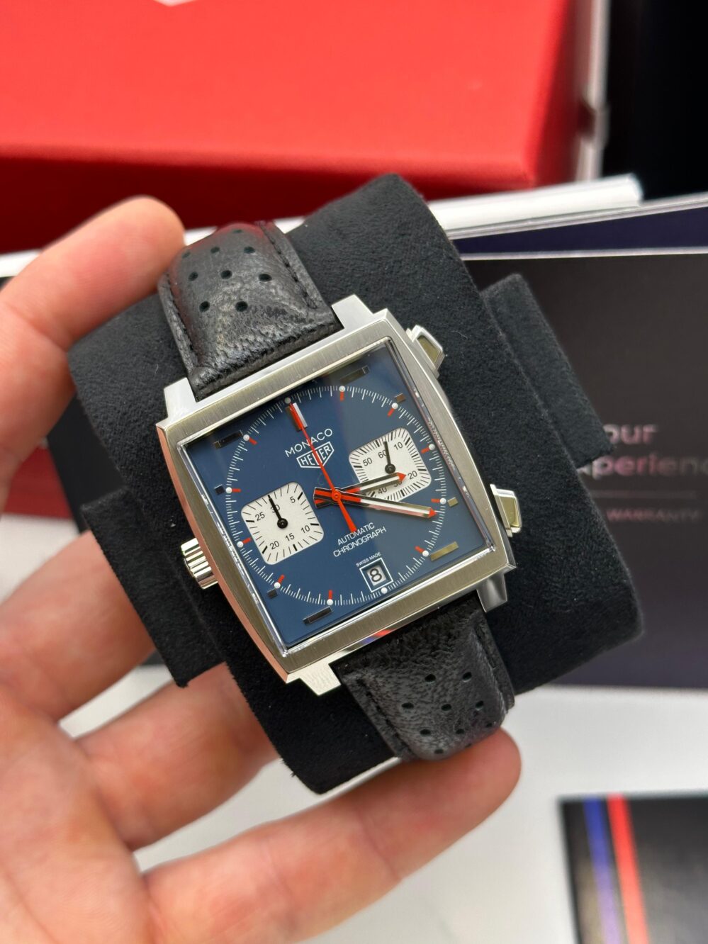 TAG Heuer Monaco Calibre 11 Full Set CAW211P - BRAND NEW