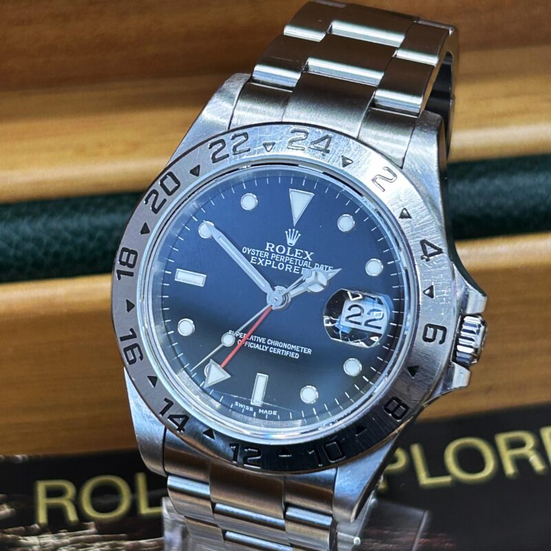 Rolex Explorer II 16570 Year 2006 Black Dial