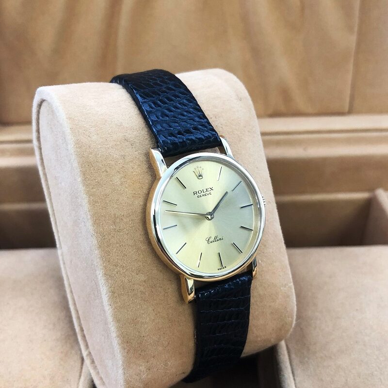 Rolex Cellini 5109 18k Gold Rolex Serviced Under Rolex Warranty