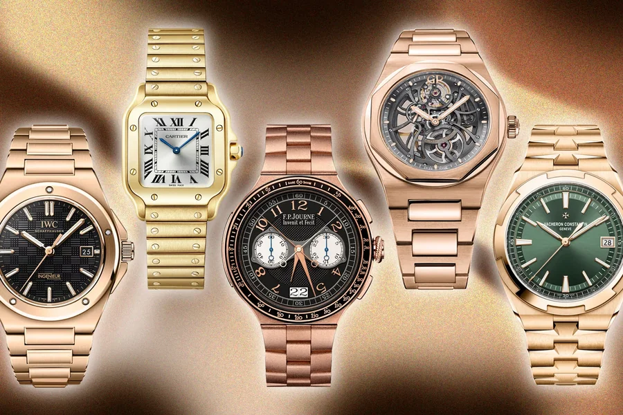 Real Gold Watches for Men